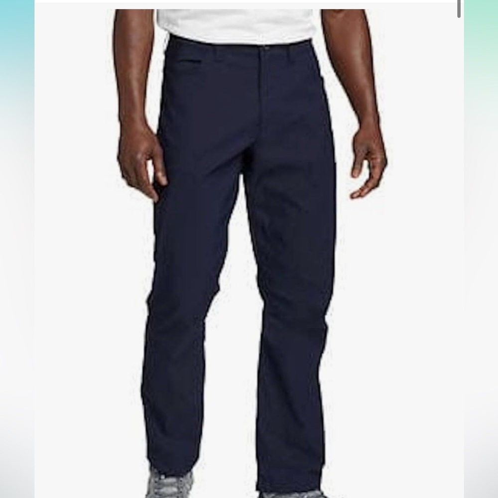 New Eddie Bauer Tech pants in atlantic - Picture 1 of 8